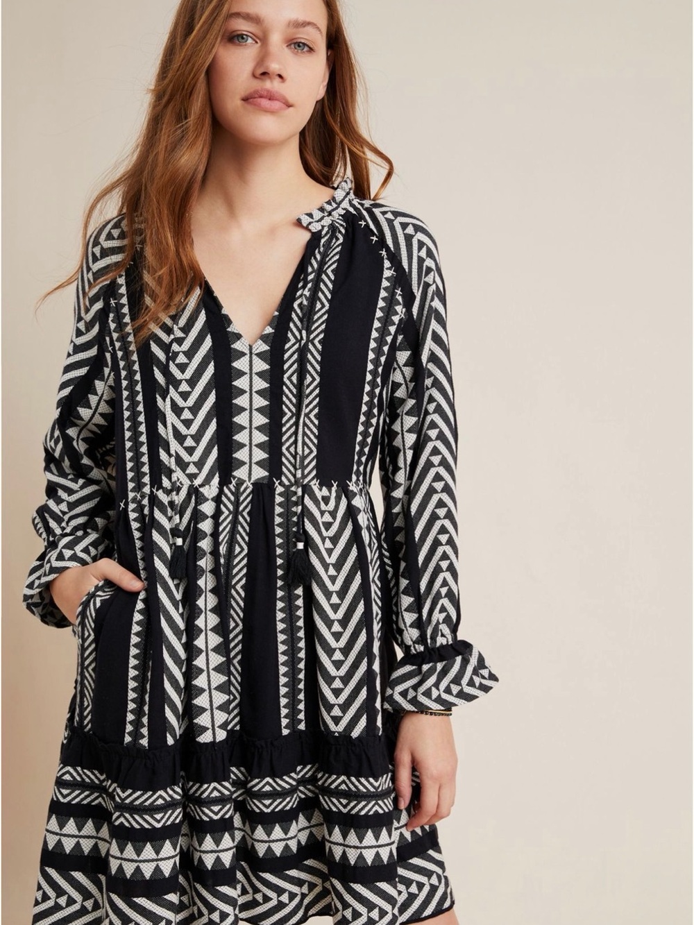 Mauve Dominique Tunic Dress